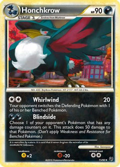 Honchkrow (15/90) [HeartGold & SoulSilver: Undaunted]-1