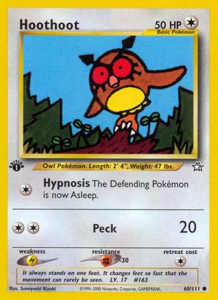 Hoothoot (60/111) [Neo Genesis 1st Edition]-1