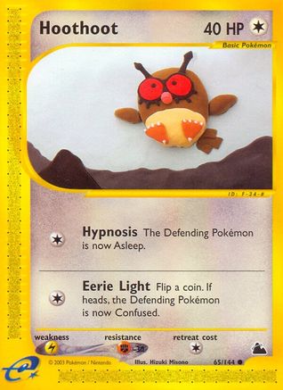 Hoothoot (65/144) [Skyridge]-1