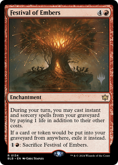 Festival of Embers (Promo Pack) [Bloomburrow Promos]-1
