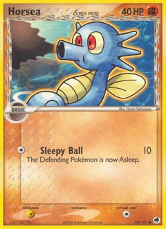 Horsea (50/101) (Delta Species) [EX: Dragon Frontiers]-1