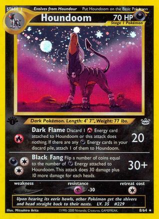 Houndoom (8/64) [Neo Revelation Unlimited]-1