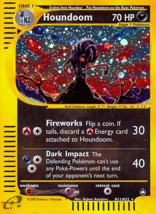 Houndoom (H11/H32) [Aquapolis]-1