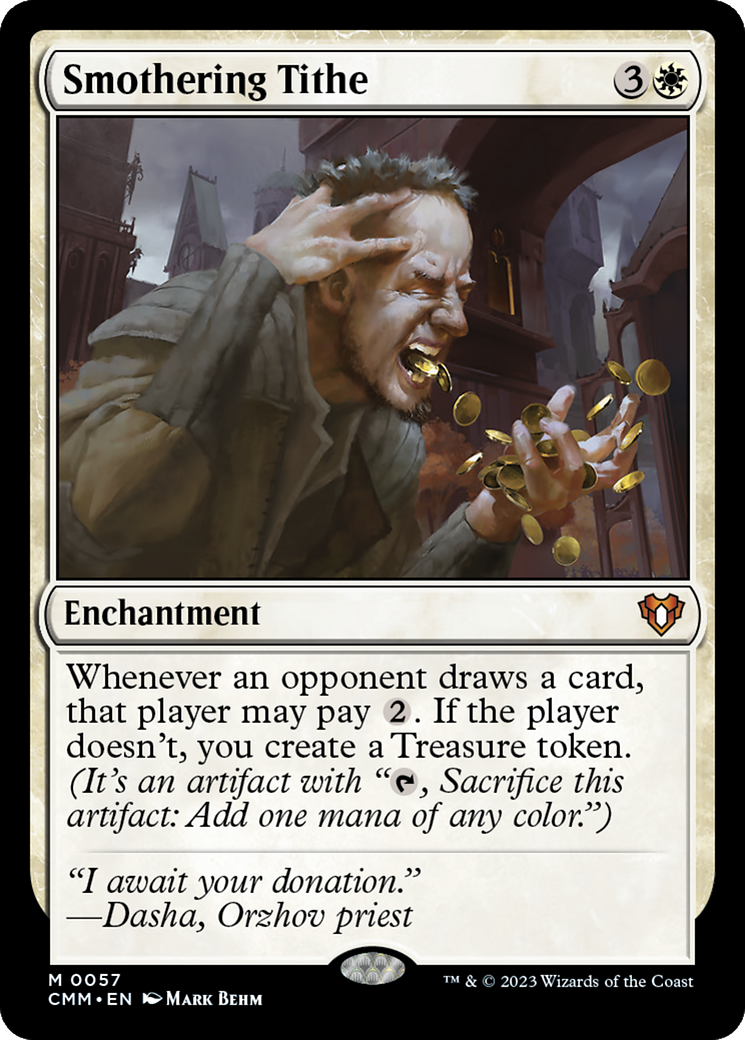 Smothering Tithe [Commander Masters]-1