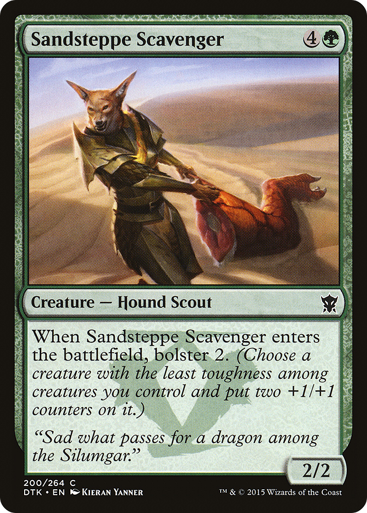Sandsteppe Scavenger [Dragons of Tarkir]-1