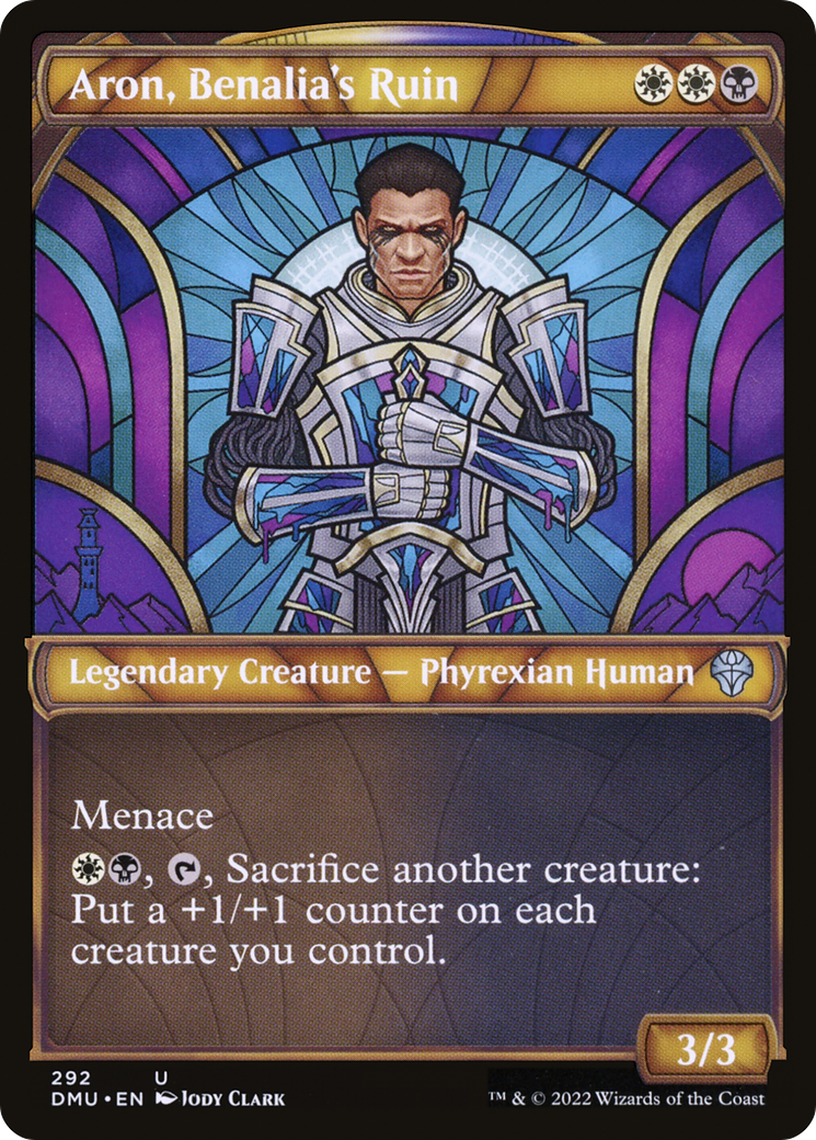 Aron, Benalia's Ruin (Showcase) [Dominaria United]-1