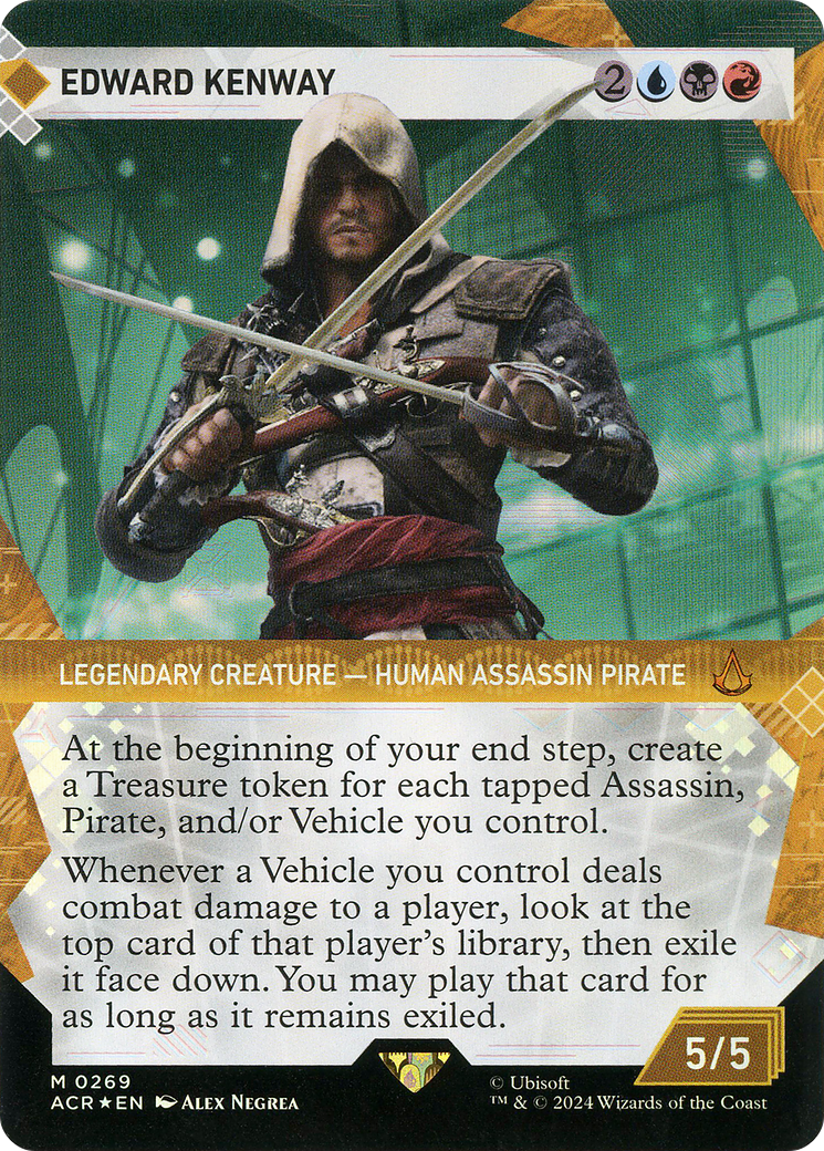 Edward Kenway (Showcase) (Textured Foil) [Assassin's Creed]-1