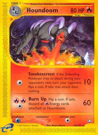 Houndoom (14/147) [Aquapolis]-1