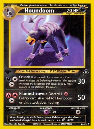 Houndoom (23/75) [Neo Discovery Unlimited]-1