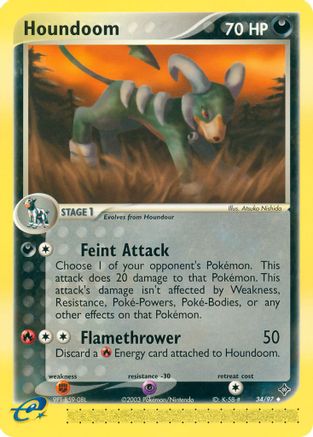 Houndoom (34/97) [EX: Dragon]-1