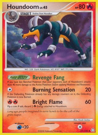 Houndoom (57/146) [Diamond & Pearl: Legends Awakened]-1