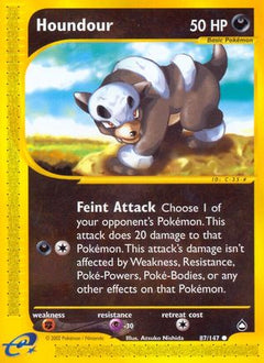 Houndour (87/147) [Aquapolis]-1