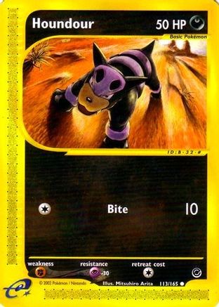 Houndour (113/165) [Expedition: Base Set]-1