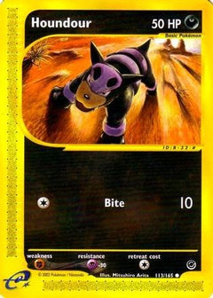 Houndour (113/165) [Expedition: Base Set]-1