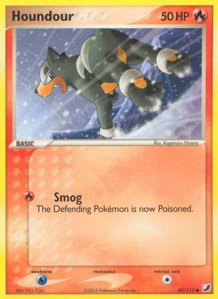 Houndour (60/115) (Stamped) [EX: Unseen Forces]-1