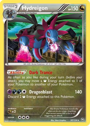 Hydreigon (97/124) [Black & White: Dragons Exalted]-1