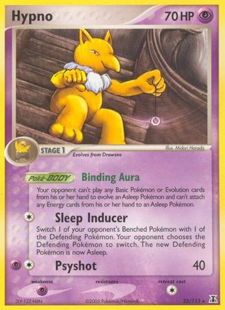 Hypno (23/113) [EX: Delta Species]-1