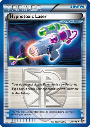 Hypnotoxic Laser (123/135) [Black & White: Plasma Storm]-1