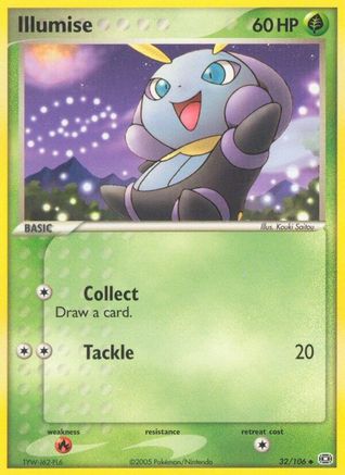 Illumise (32/106) (Stamped) [EX: Emerald]-1