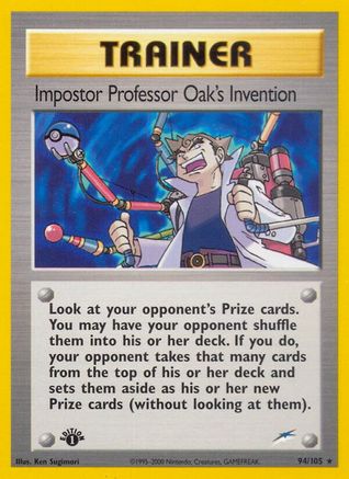 Impostor Professor Oak's Invention (94/105) [Neo Destiny Unlimited]-1