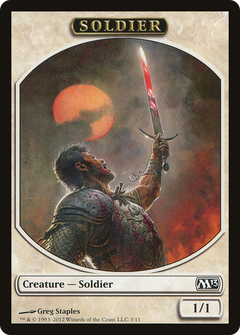 Soldier Token [Magic 2013 Tokens]-1