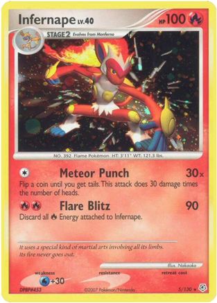 Infernape (5/130) [Diamond & Pearl: Base Set]-1