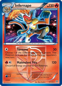Infernape (17/135) [Black & White: Plasma Storm]-1