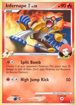 Infernape (43/111) [Platinum: Rising Rivals]-1
