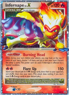 Infernape LV.X (DP10) [Diamond & Pearl: Black Star Promos]-1