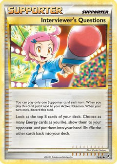 Interviewer's Questions (79/95) [HeartGold & SoulSilver: Call of Legends]-1