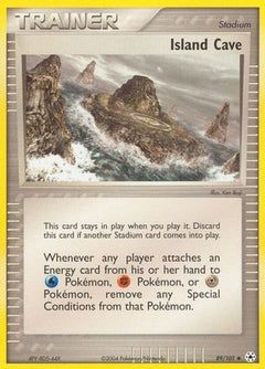 Island Cave (89/101) [EX: Hidden Legends]-1