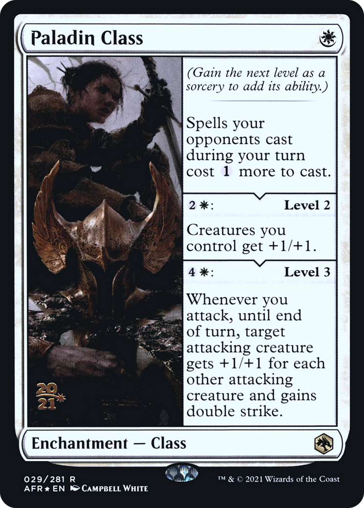 Paladin Class [Dungeons & Dragons: Adventures in the Forgotten Realms Prerelease Promos]-1