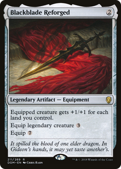 Blackblade Reforged [Dominaria]-1