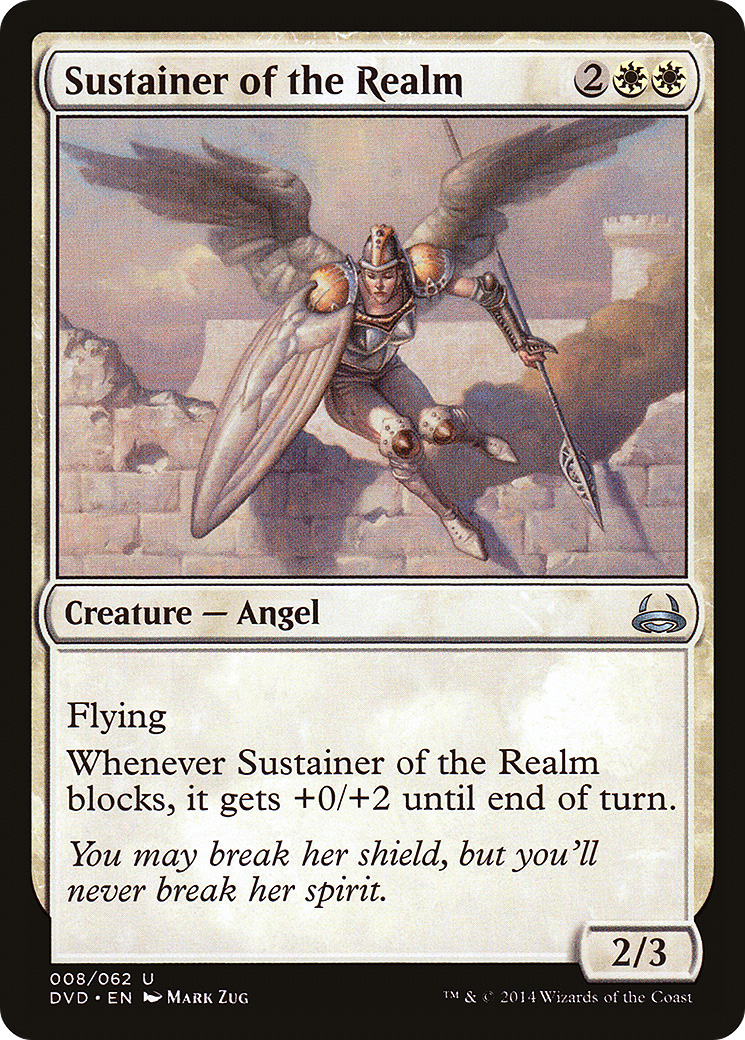 Sustainer of the Realm (Divine vs. Demonic) [Duel Decks Anthology]-1