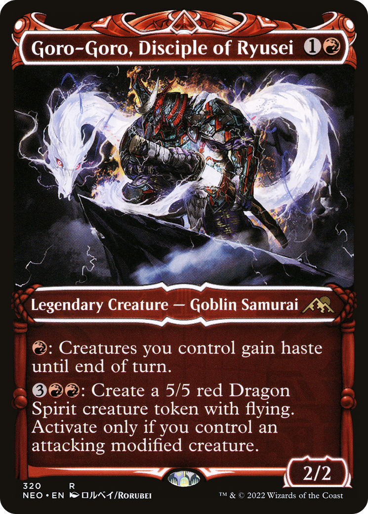 Goro-Goro, Disciple of Ryusei (Showcase Samurai) [Kamigawa: Neon Dynasty]-1