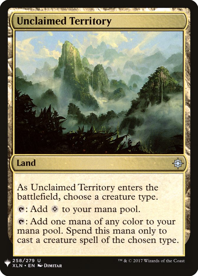 Unclaimed Territory [Mystery Booster]-1