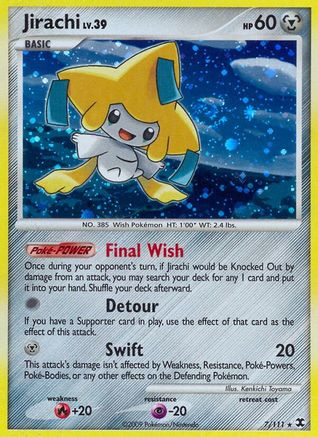 Jirachi (7/111) [Platinum: Rising Rivals]-1