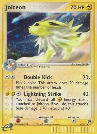 Jolteon (6/100) [EX: Sandstorm]-1