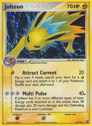Jolteon (8/115) [EX: Unseen Forces]-1