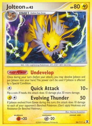Jolteon (26/111) [Platinum: Rising Rivals]-1