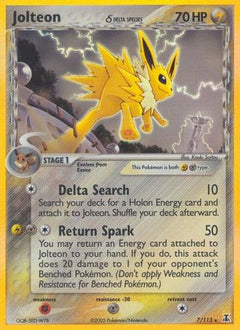 Jolteon (7/113) (Delta Species) [EX: Delta Species]-1