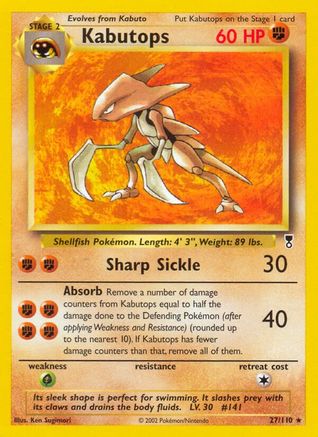 Kabutops (27/110) [Legendary Collection]-1