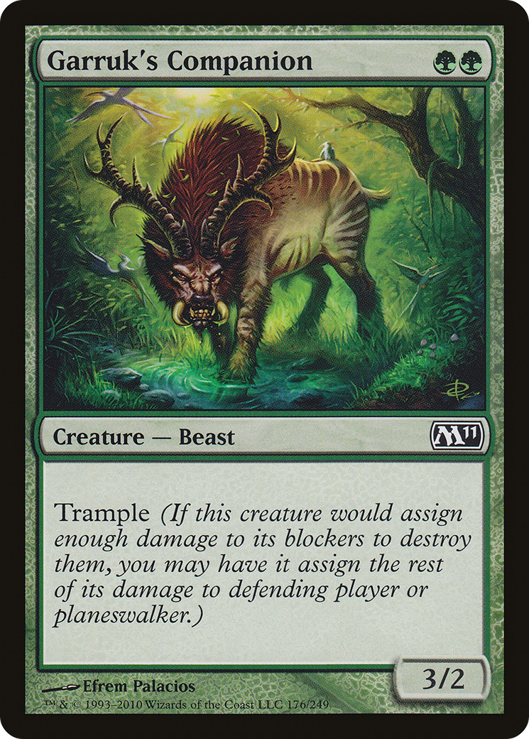 Garruk's Companion [Magic 2011]-1