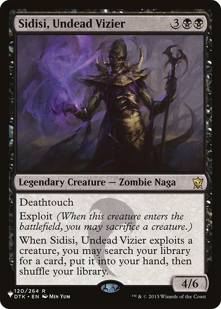 Sidisi, Undead Vizier [The List]-1