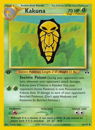 Kakuna (41/75) [Neo Discovery Unlimited]-1