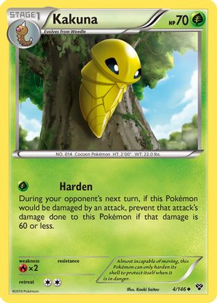 Kakuna (4/146) [XY: Base Set]-1