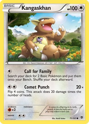 Kangaskhan (71/101) [Black & White: Plasma Blast]-1