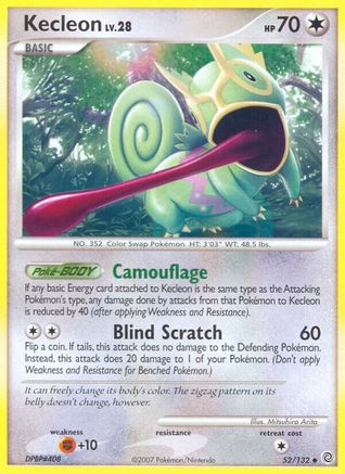 Kecleon (52/132) [Diamond & Pearl: Secret Wonders]-1