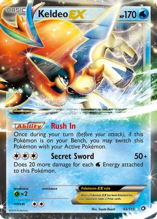 Keldeo EX (45/113) [Black & White: Legendary Treasures]-1