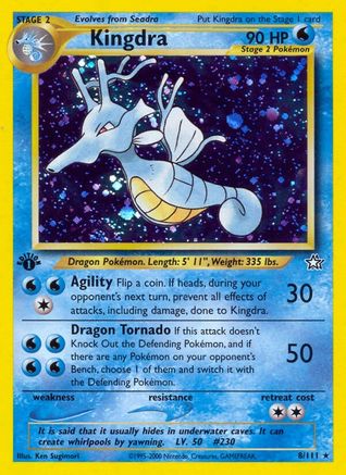 Kingdra (8/111) [Neo Genesis Unlimited]-1